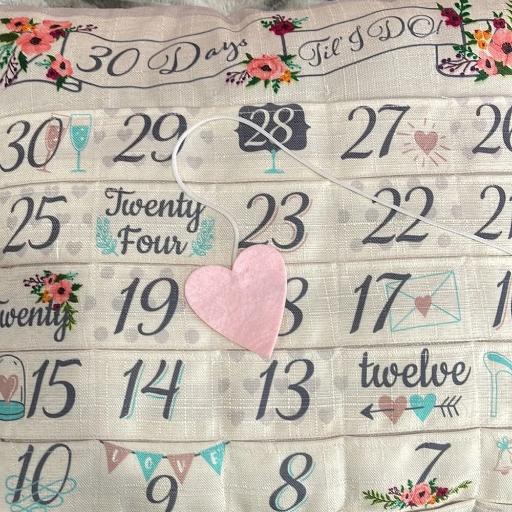 30 days till I do pillow Stratford Home